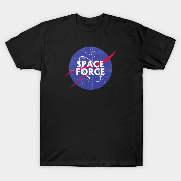 Space Force Nasa T-Shirt by stayfrostybro